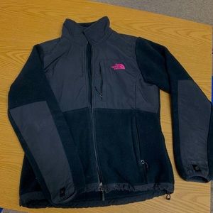 North Face jacket with breast cancer ribbon